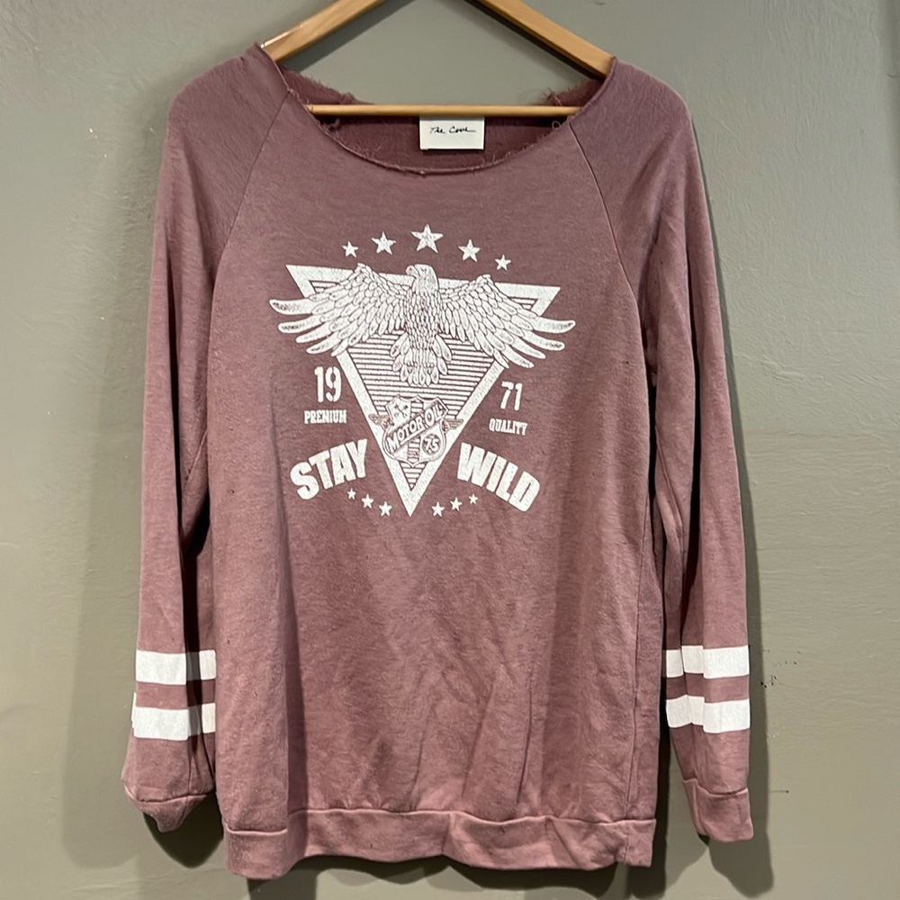 Stay wild thin sweatshirt